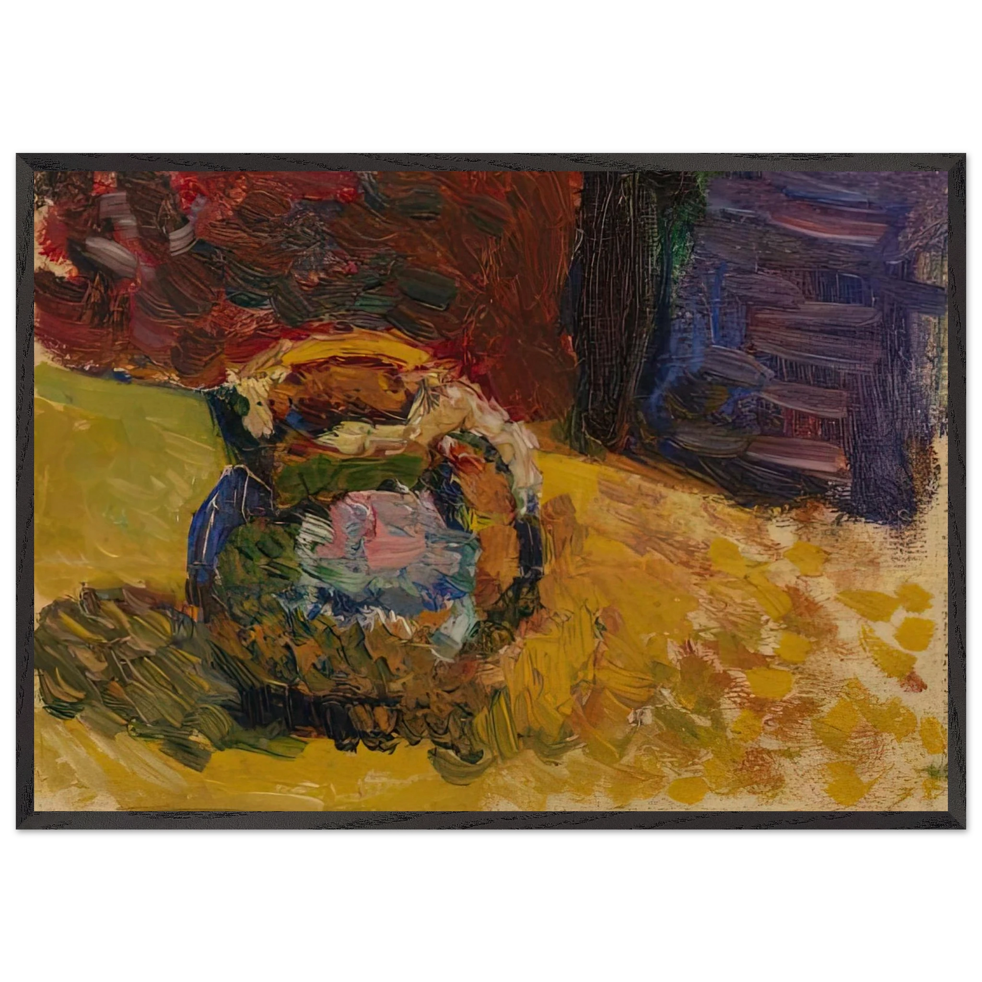 SMALL JAR 1899 - Henri Matisse Framed Art Print – Black Wooden Frame - Default Title - -Framed Art Print