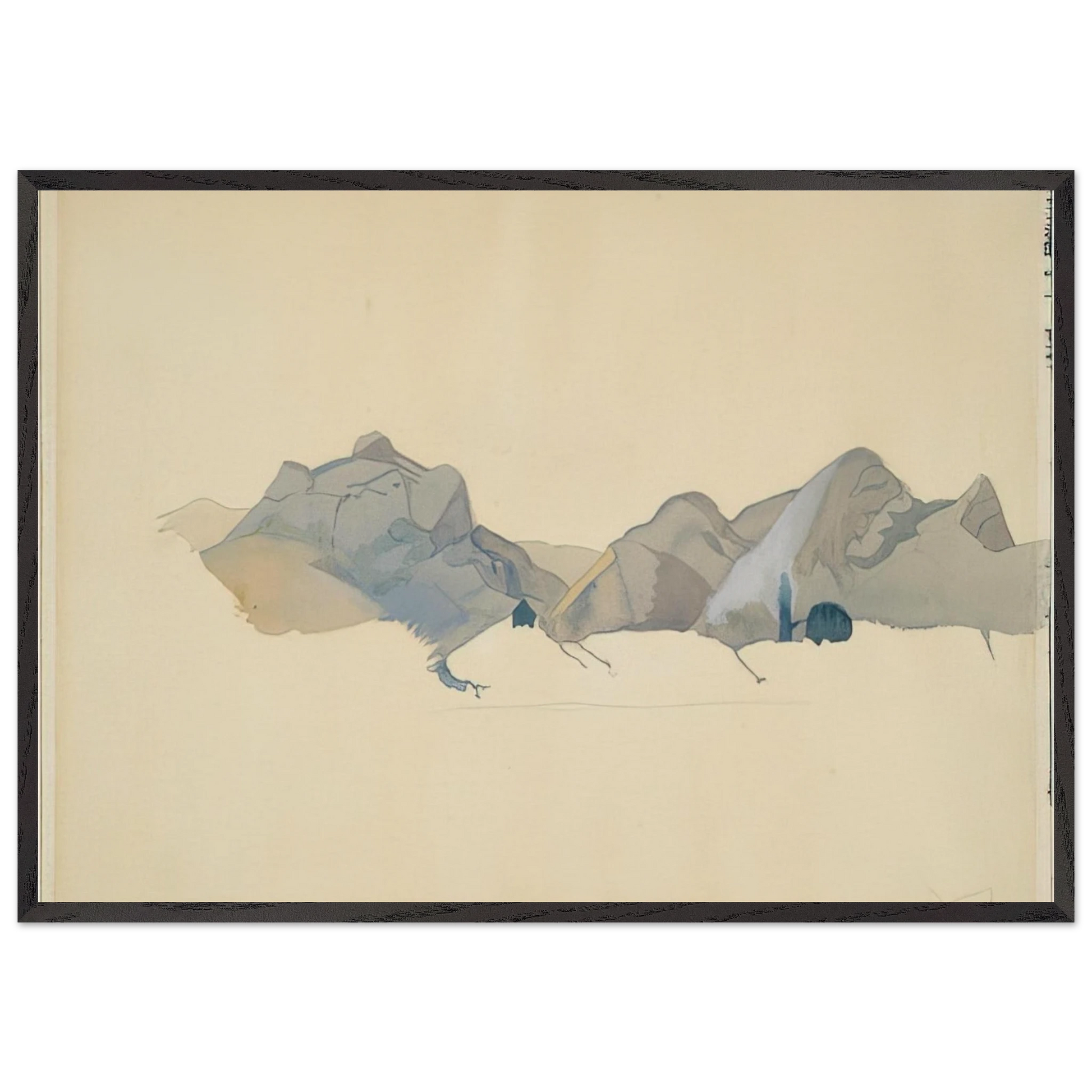 UNTITLED 1 N2 - Andre Derain Framed Art Print – Black Wooden Frame - Default Title - -Framed Art Print