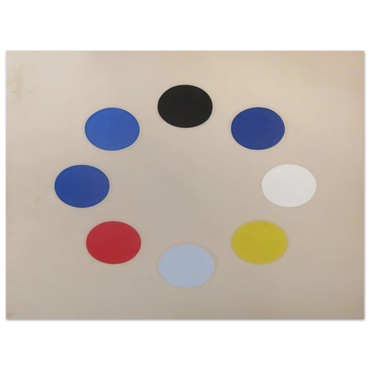 Thomas Downing - Untitled Black Star - 1965 Fine Art Poster - Default Title