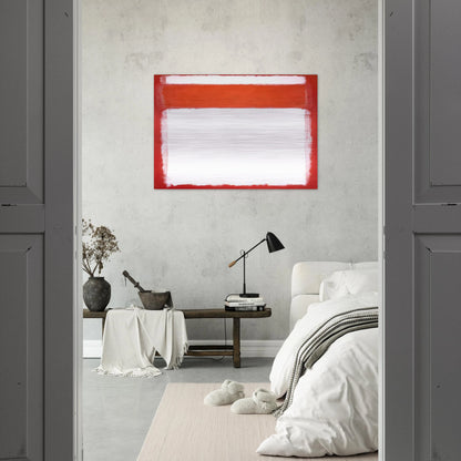 No. 16 - 1957 - Mark Rothko Brushed Aluminum Print - 70x100 cm / 28x40 inches | Mark Rothko Aluminum Print | Mark Rothko Prints