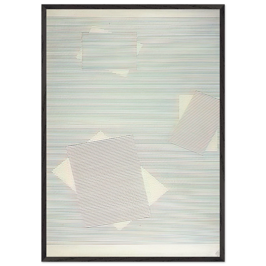 Graphics - 1957 - Lygia Pape Framed Art Print – Black Wooden Frame - Default Title - -Framed Art Print