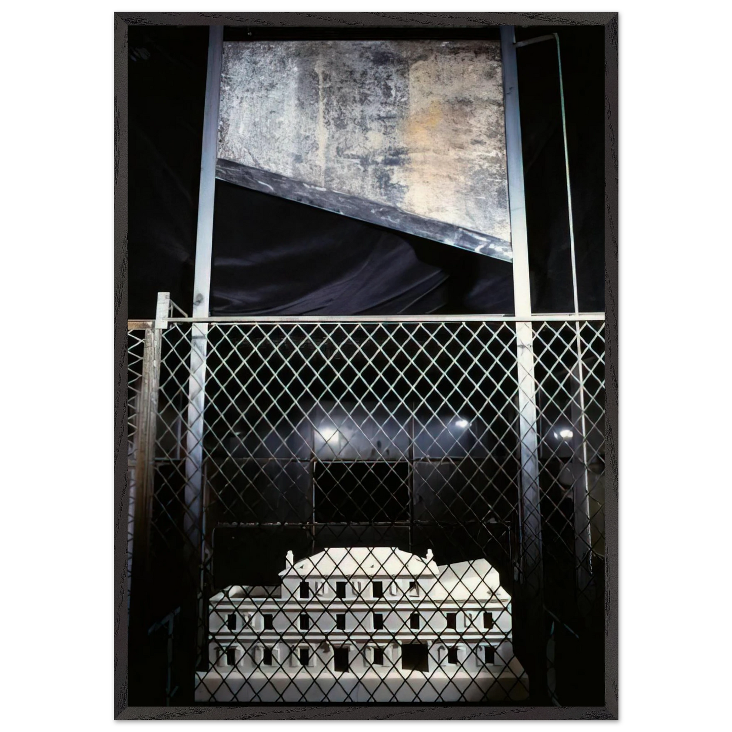 CELL CHOISY 1993 - Louise Bourgeois Framed Art Print – Black Wooden Frame - Default Title - -Framed Art Print