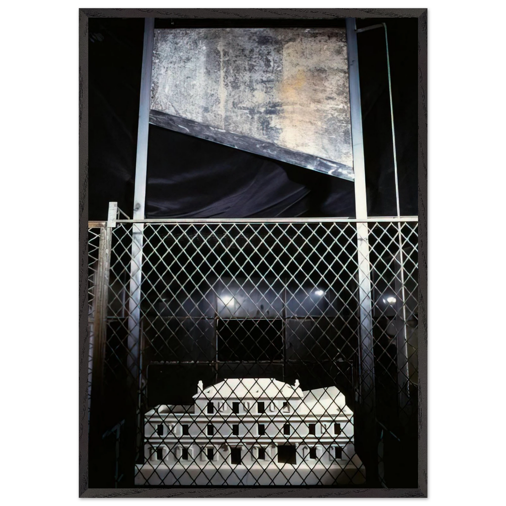 CELL CHOISY 1993 - Louise Bourgeois Framed Art Print – Black Wooden Frame - Default Title - -Framed Art Print