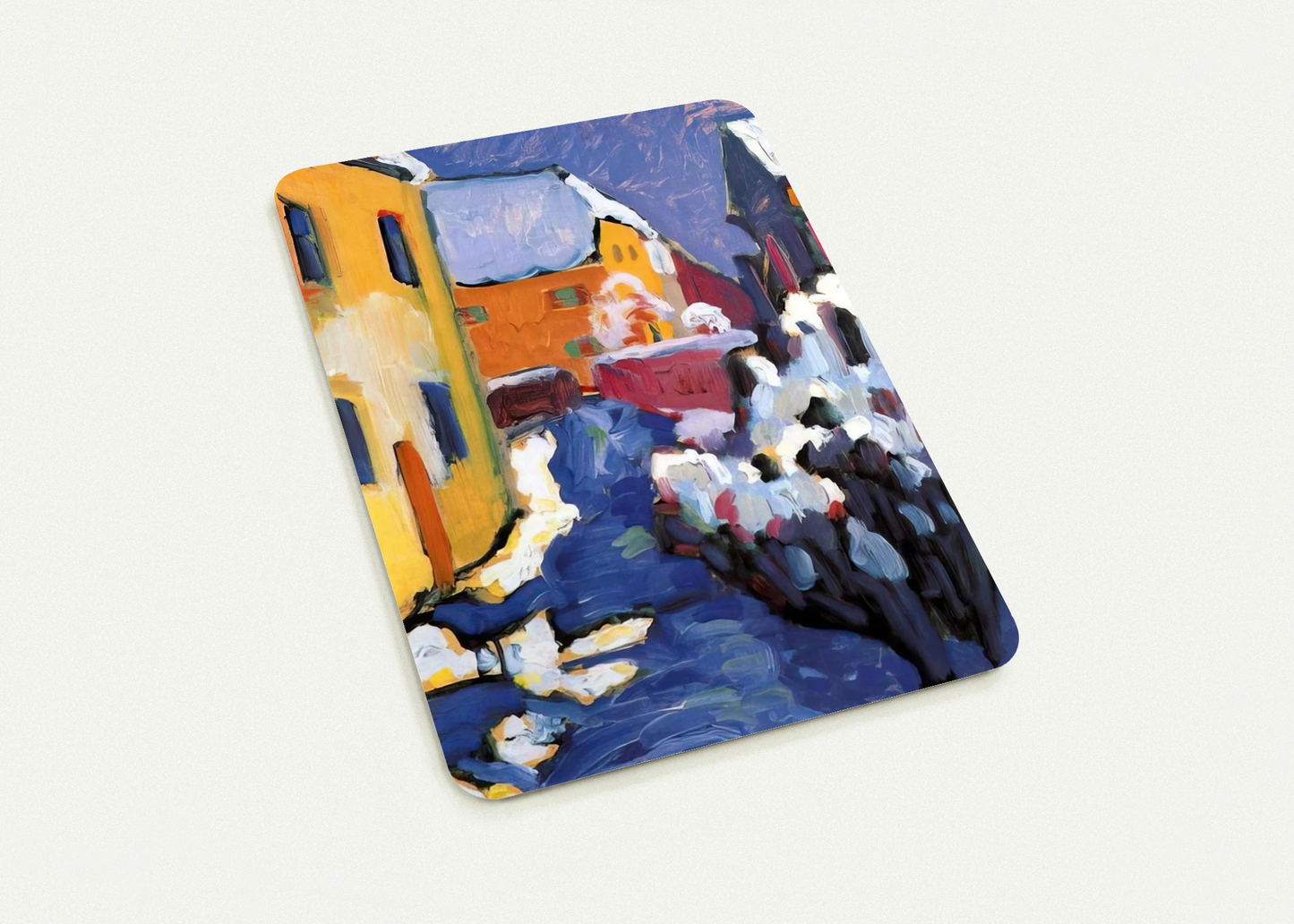 CEMETERY AND VICARAGE IN KOCHEL 1909 By Wassily Kandinsky Pack of 10 Post Cards | Wassily Kandinsky Post Cards | A6 (10.5 x 14.8 cm) - 4.1 x 5.8 inches