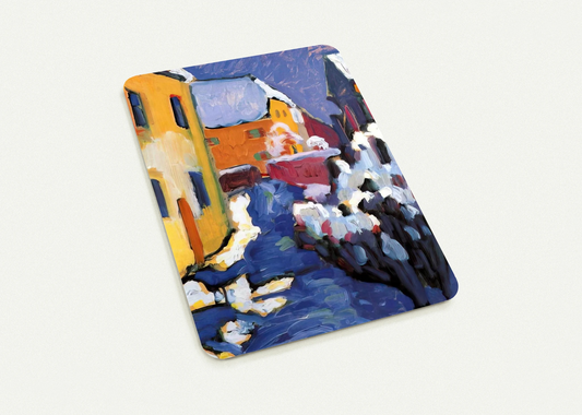 CEMETERY AND VICARAGE IN KOCHEL 1909 By Wassily Kandinsky Pack of 10 Post Cards | Wassily Kandinsky Post Cards | A6 (10.5 x 14.8 cm) - 4.1 x 5.8 inches