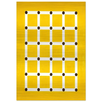 Trellis - 1962 - Jeremy Moon Brushed Aluminum Print - 70x100 cm / 28x40 inches | Jeremy Moon Aluminum Print | Jeremy Moon Prints