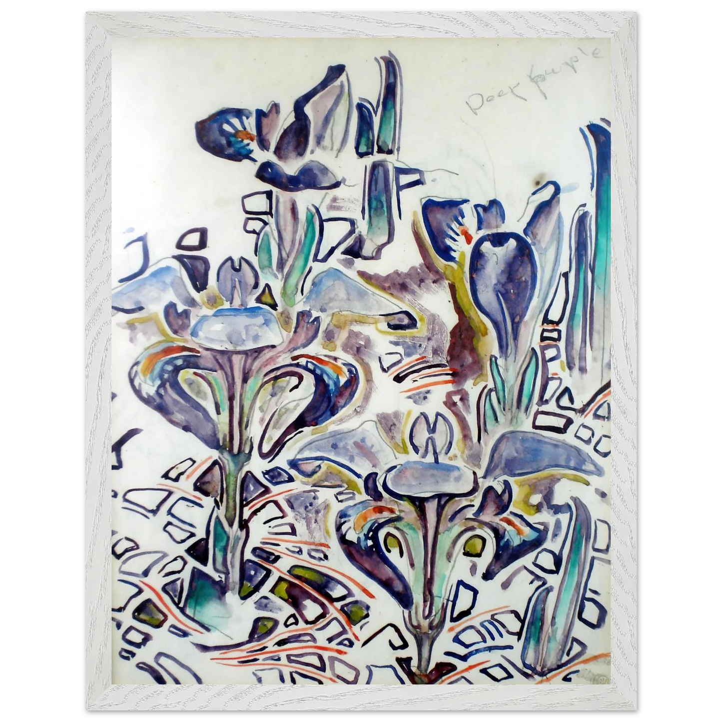 Walter Inglis Anderson - Walter Anderson Wall art - 21x29.7 cm / 8x12" - Premium Wooden Framed Poster With Fine Art Paper - Wood frame