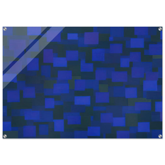 Number 88 Blue - 1950 - Ad Reinhardt Acrylic Print - 70x100 cm / 28x40″ inches