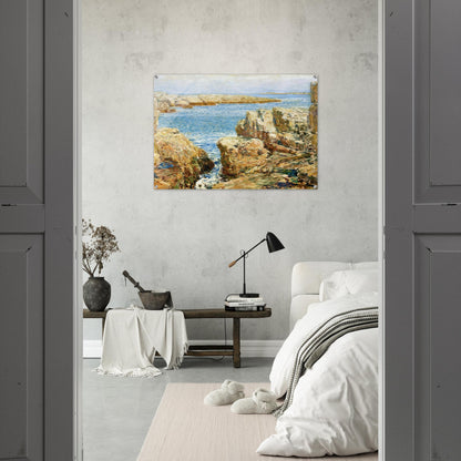 Coast Scene, Isles of Shoals - Childe Hassam Acrylic Print - 70x100 cm / 28x40″ inches