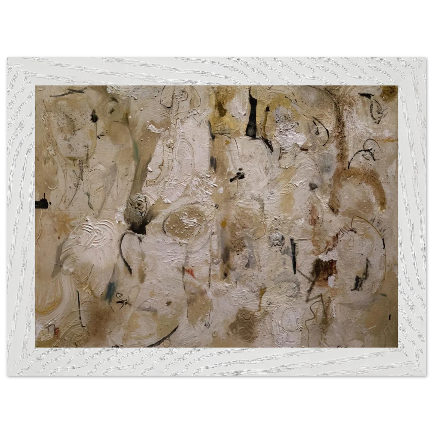 Helen Frankenthaler - Painted on 21st Street - 1951 Wall art - 30x40 cm / 12x16 inches - Fine Art Poster - -