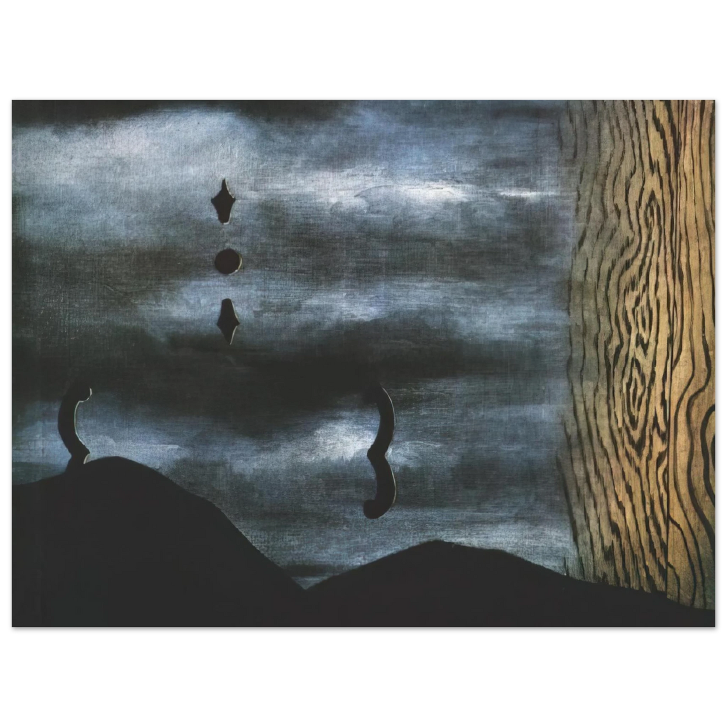 Rene Magritte - THE LINING OF SLEEP 1928 Fine Art Poster - Default Title