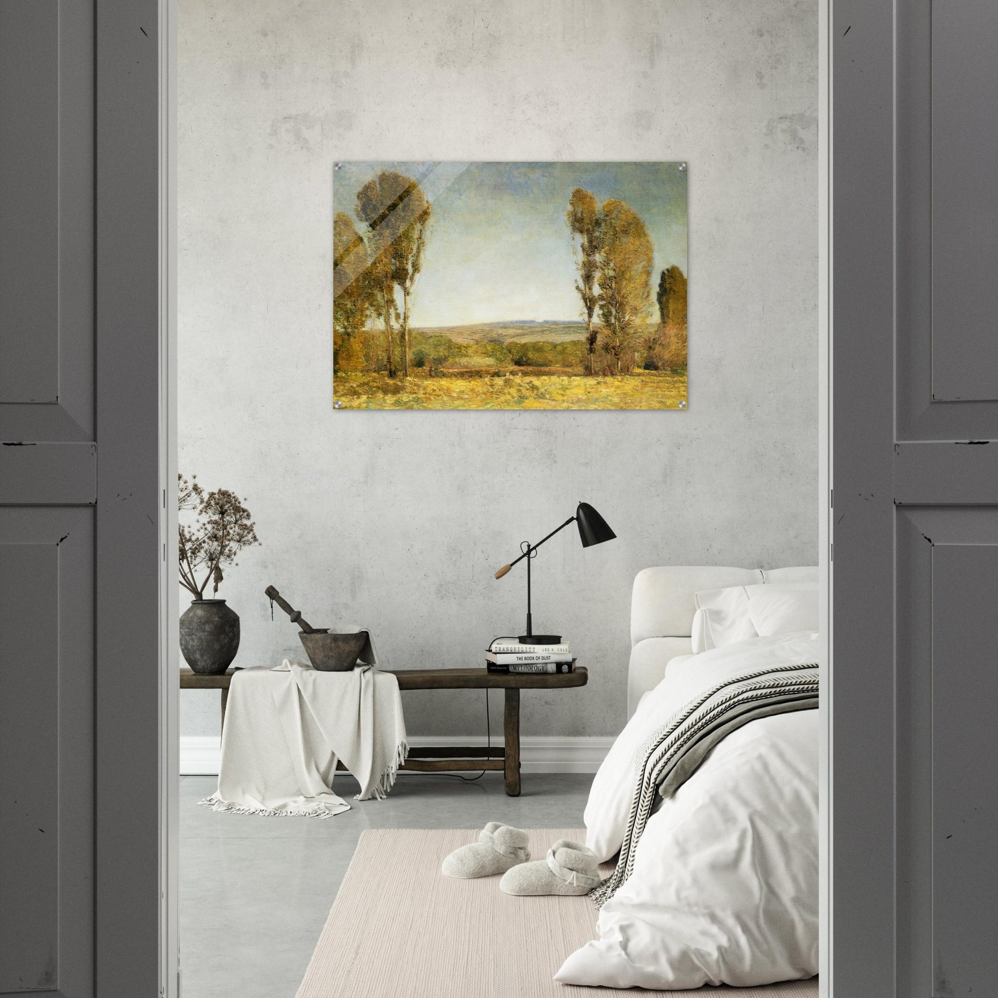 Golden Afternoon - Childe Hassam Acrylic Print - 70x100 cm / 28x40″ inches