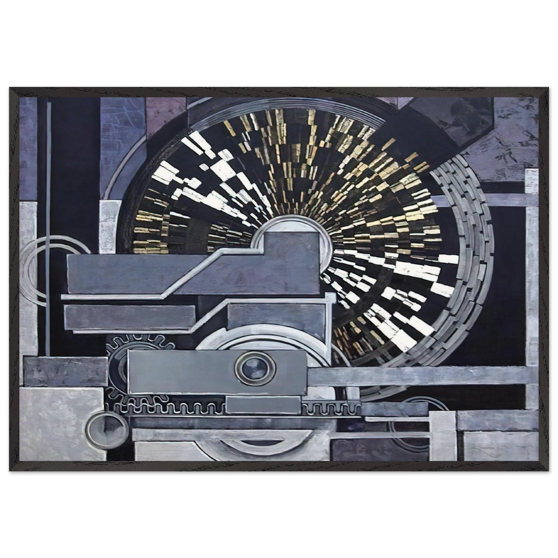 Music - Frantisek Kupka Framed Art Print – Black Wooden Frame - Default Title - -Framed Art Print