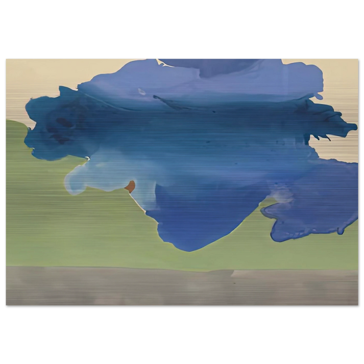 The Bay, 1963- - Helen Frankenthaler Brushed Aluminum Print - 70x100 cm / 28x40 inches | Helen Frankenthaler Aluminum Print | Helen Frankenthaler Prints