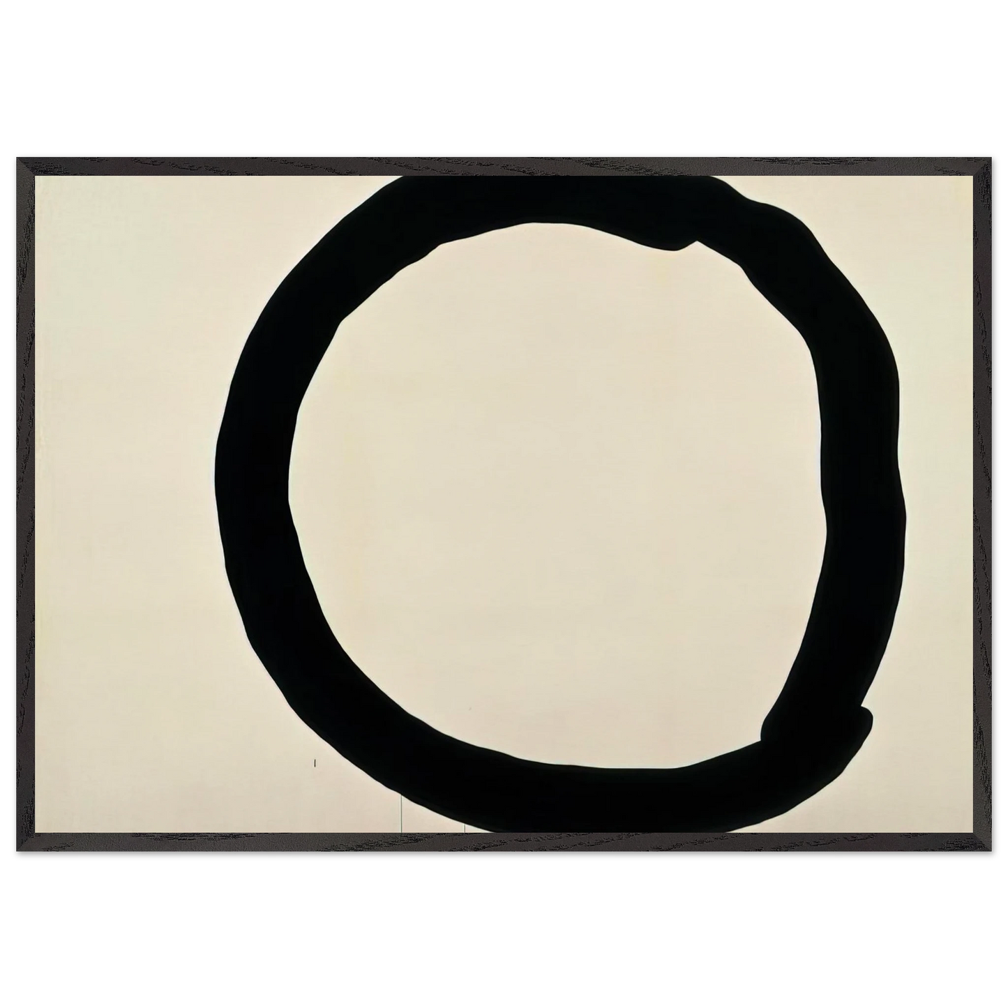 Wall artWork - 1965 - Jiro Yoshihara Framed Art Print – Black Wooden Frame - Default Title - -Framed Art Print