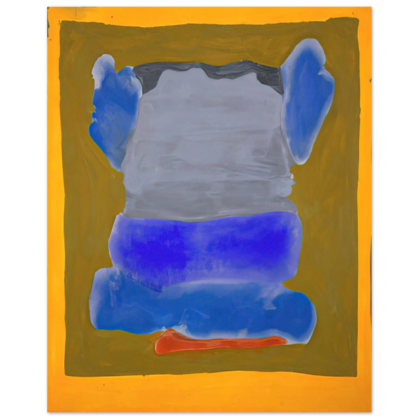 Helen Frankenthaler - Buddha s Court - 1964 Wall art - 50x70 cm / 20x28 inches - Fine Art Poster - -