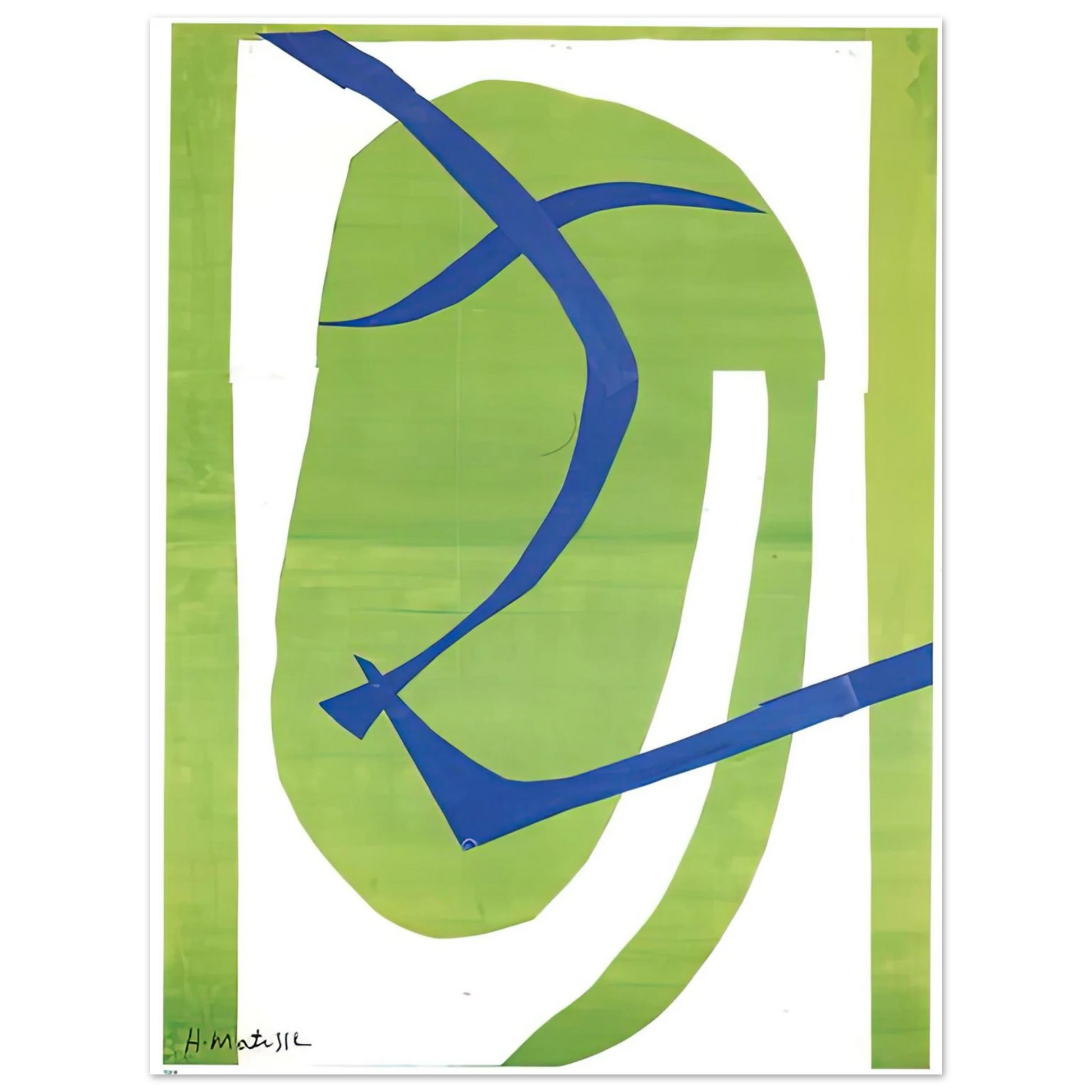 Henri Matisse - JAPANESE MASK 1950 Fine Art Poster - Default Title