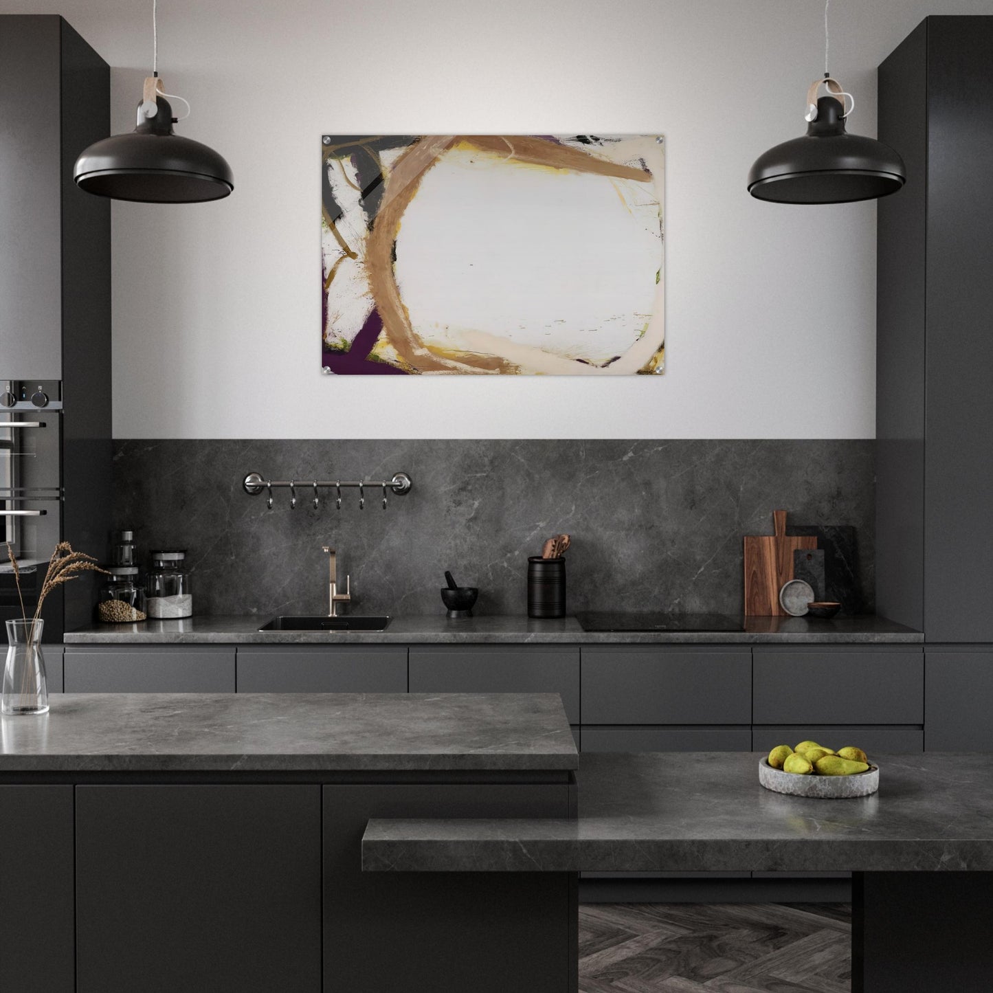 Mojabe - 1966 - Norman Bluhm Acrylic Print - 70x100 cm / 28x40″ inches | Norman Bluhm Wall Art | Norman Bluhm Prints