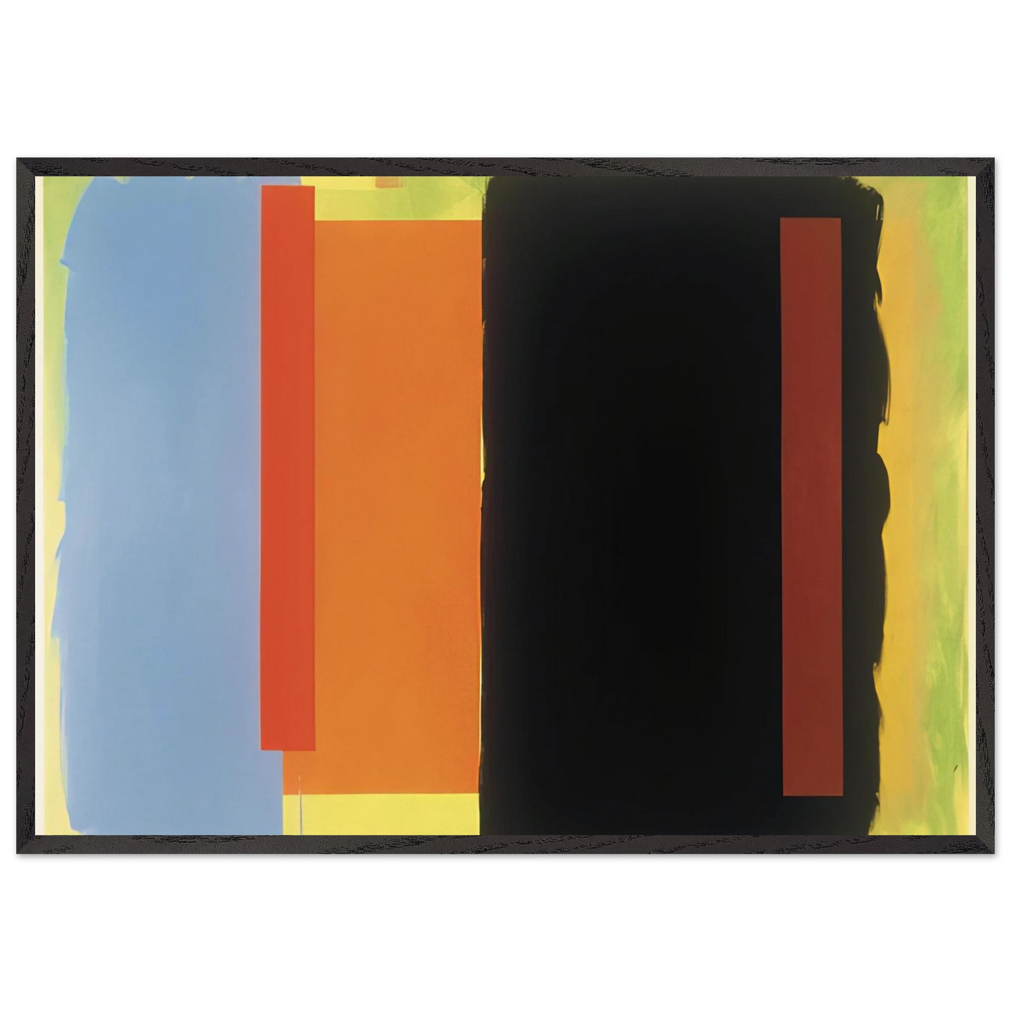 Peep Show - 1993 - Doug Ohlson Framed Art Print – Black Wooden Frame - Default Title - -Framed Art Print