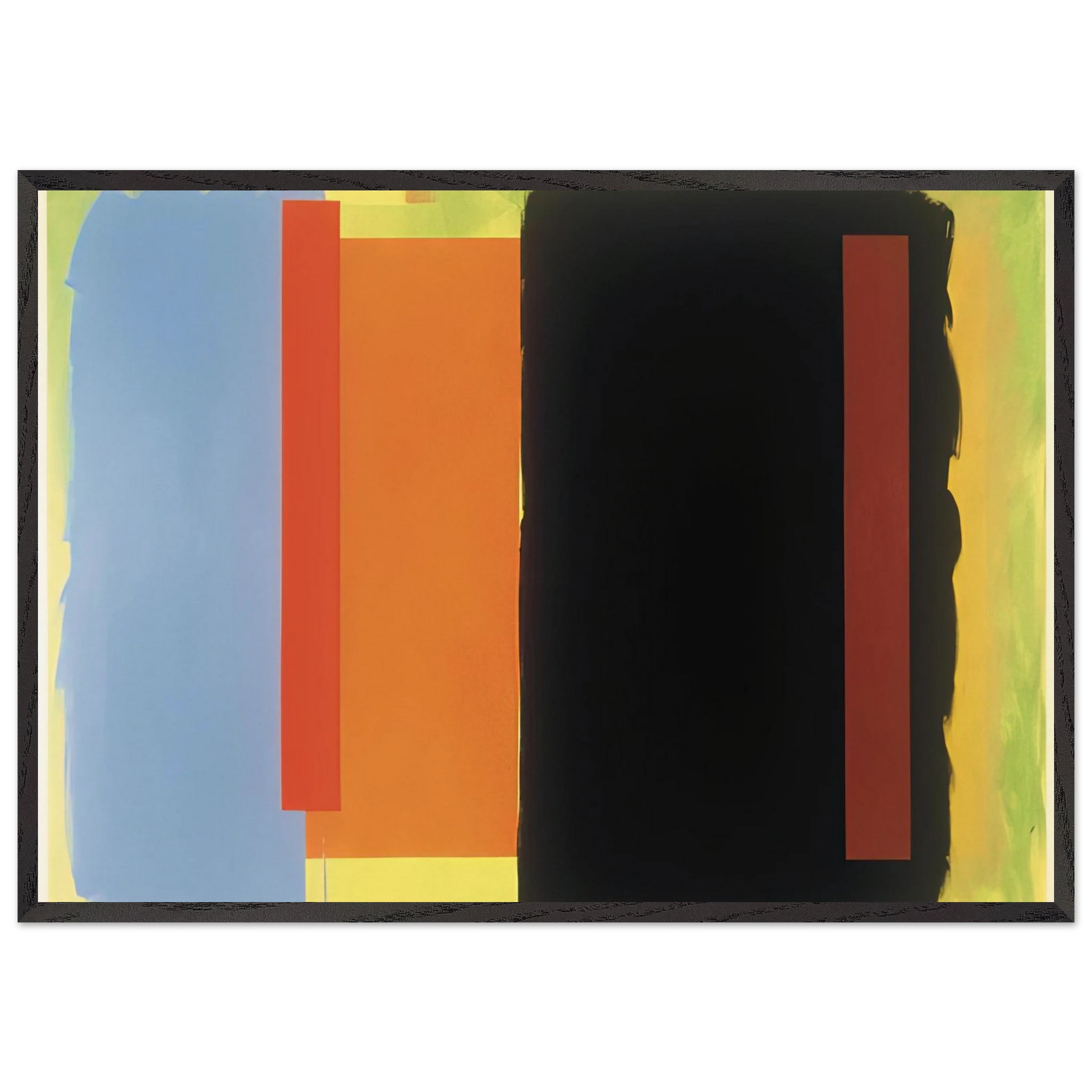 Peep Show - 1993 - Doug Ohlson Framed Art Print – Black Wooden Frame - Default Title - -Framed Art Print