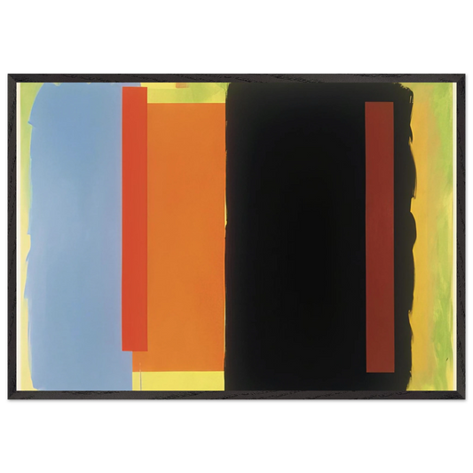 Peep Show - 1993 - Doug Ohlson Framed Art Print – Black Wooden Frame - Default Title - -Framed Art Print