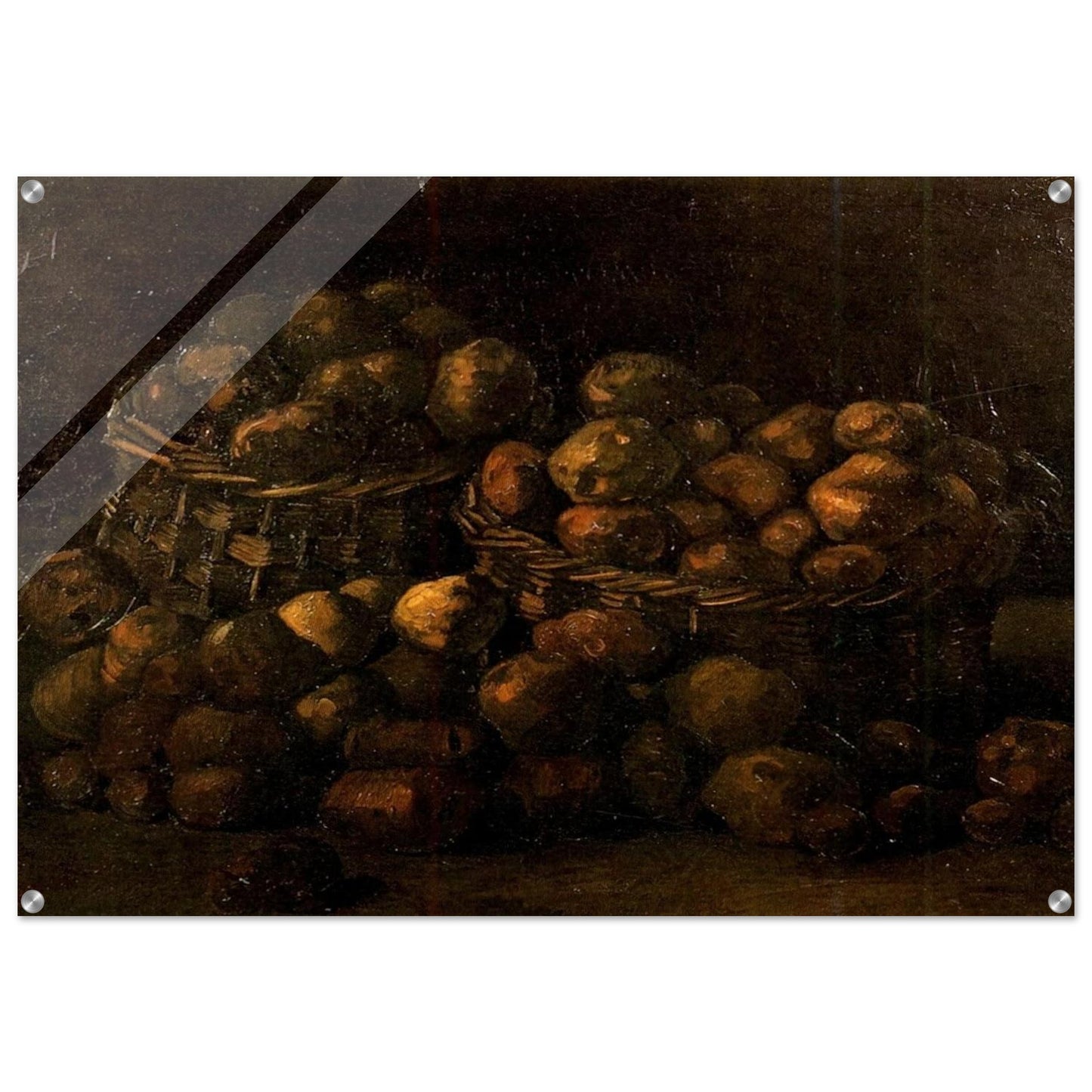 Baskets of Potatoes - Vincent van Gogh Acrylic Print - 70x100 cm / 28x40″ inches