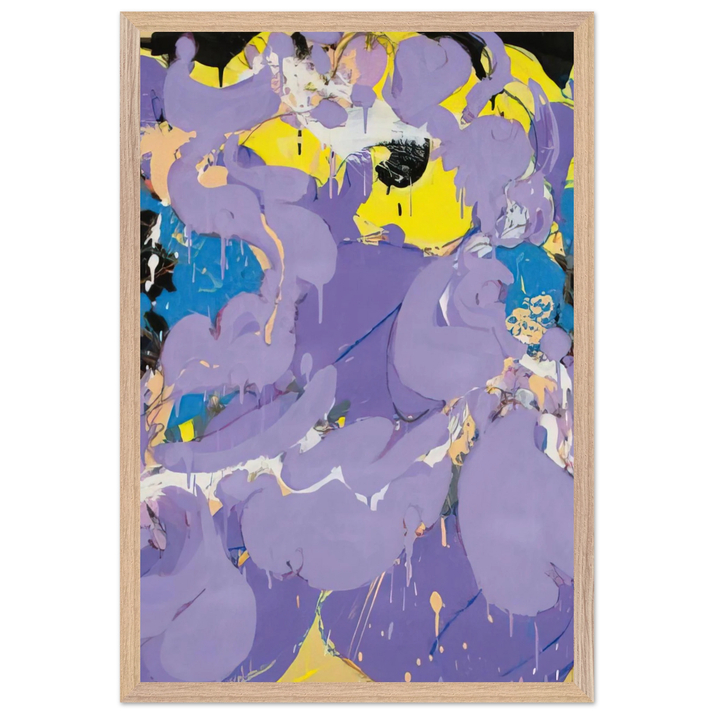 Helen Frankenthaler - Untitled - 1978 Wall art - 50x70 cm / 20x28 inches - Fine Art Poster - -