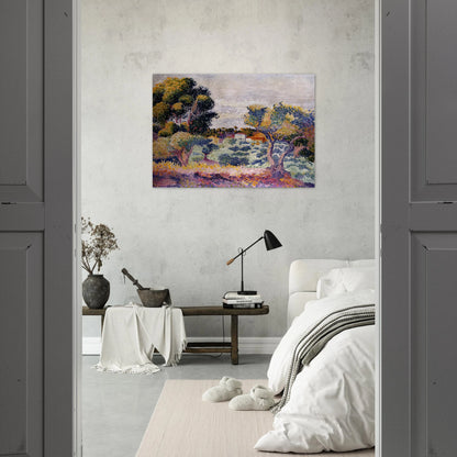 Untitled - Henri-Edmond Cross Brushed Aluminum Print - 70x100 cm / 28x40 inches | Henri-Edmond Cross Aluminum Print | Henri-Edmond Cross Prints