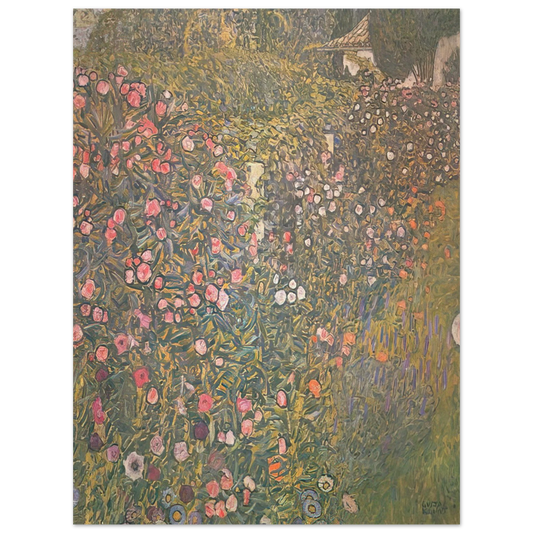 Gustav Klimt - ITALIAN HORTICULTURAL LANDSCAPE Fine Art Poster - Default Title
