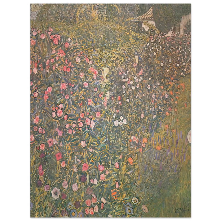 Gustav Klimt - ITALIAN HORTICULTURAL LANDSCAPE  75x100 cm / 30x40inches Fine Art Poster
