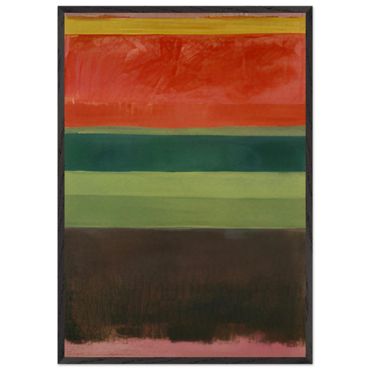 Untitled - 1949 - Mark Rothko Framed Art Print – Black Wooden Frame - Default Title - -Framed Art Print