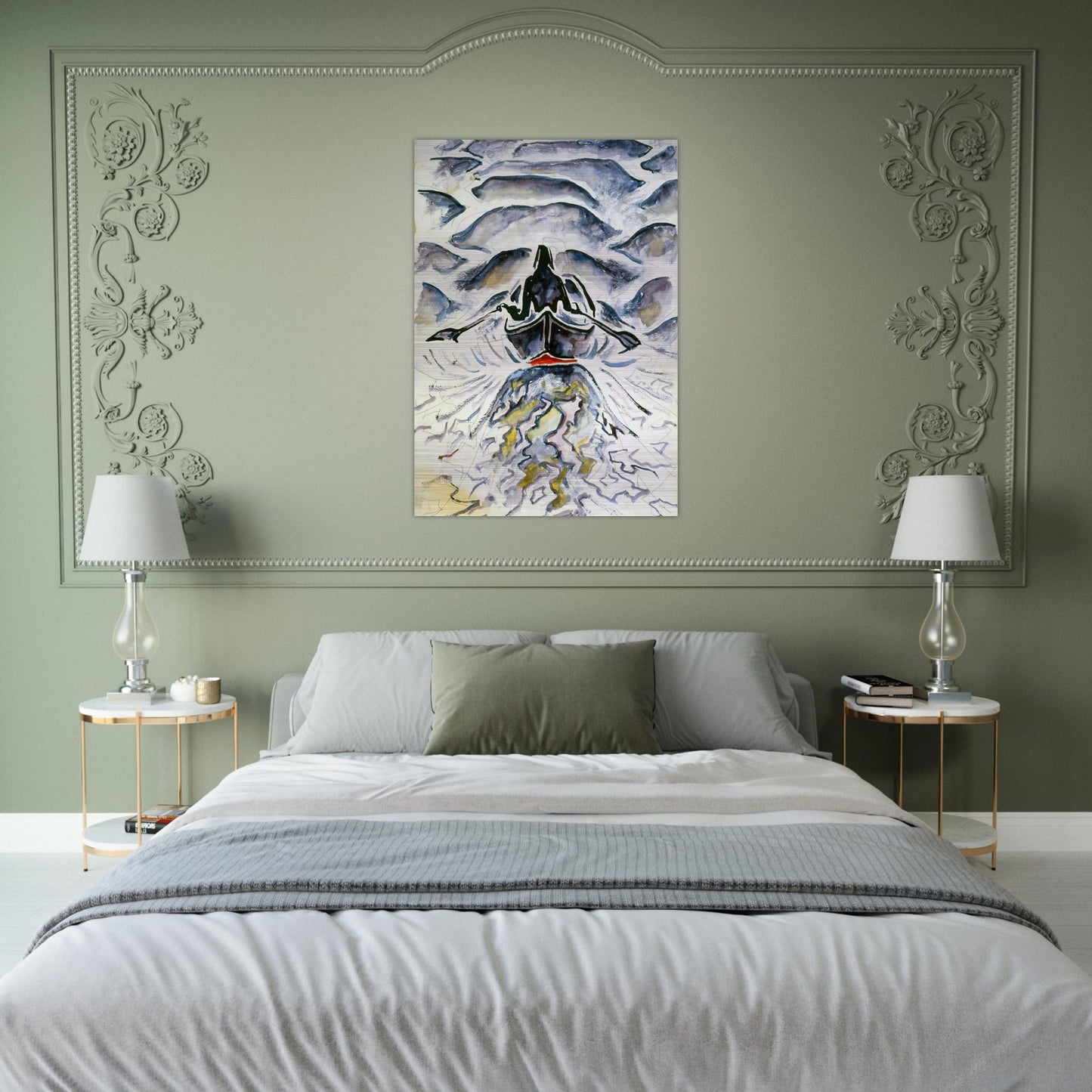 Walter Anderson - Walter Anderson Brushed Aluminum Print - 70x100 cm / 28x40 inches | Walter Anderson Aluminum Print | Walter Anderson Prints