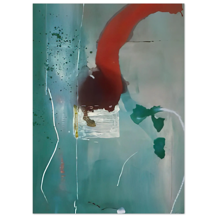Helen Frankenthaler - Square One - 1985 Wall art - 30x45 cm / 12x18 Inches - Fine Art Poster - -