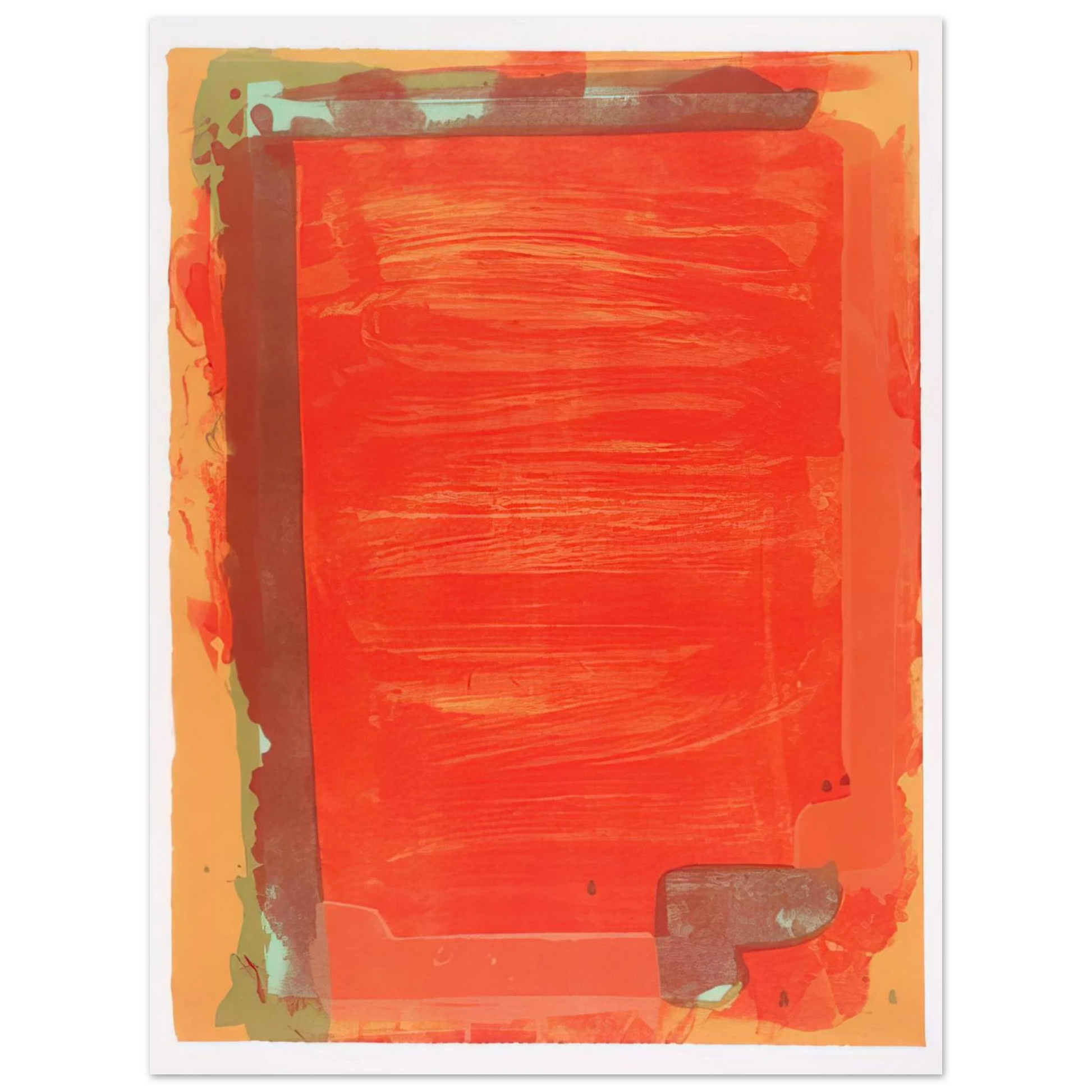 John Hoyland - Untitled III - 1974 Fine Art Poster - Default Title
