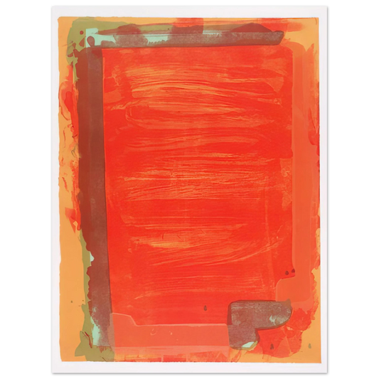 John Hoyland - Untitled III - 1974 Fine Art Poster - Default Title