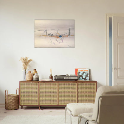 Jumping Jack - 1978 - Gene Davis Brushed Aluminum Print - 70x100 cm / 28x40 inches | Gene Davis Aluminum Print | Gene Davis Prints