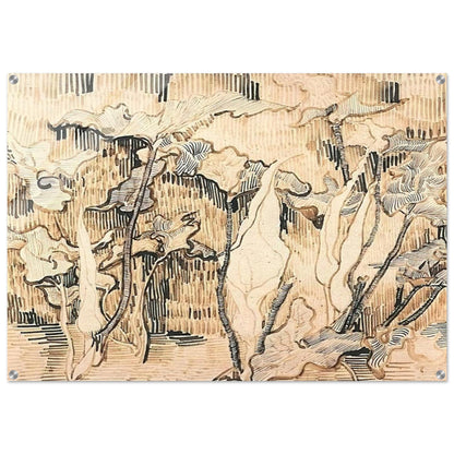 Arums - Vincent van Gogh Acrylic Print - 70x100 cm / 28x40″ inches