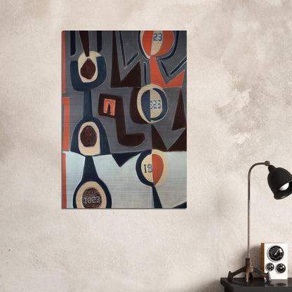 1823 - 2008 United States - Will Barnet Brushed Aluminum Print - 70x100 cm / 28x40 inches | Will Barnet Aluminum Print | Will Barnet Prints