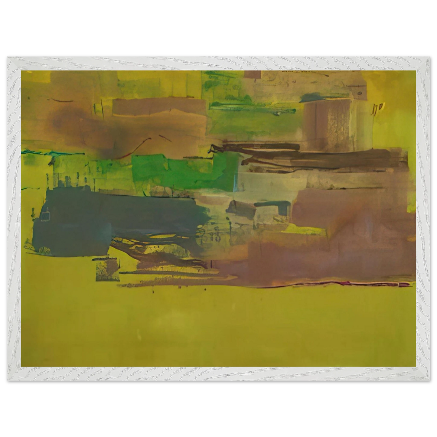 Helen Frankenthaler - August Deep - 1978 Wall art - 50x70 cm / 20x28 inches - Fine Art Poster - -