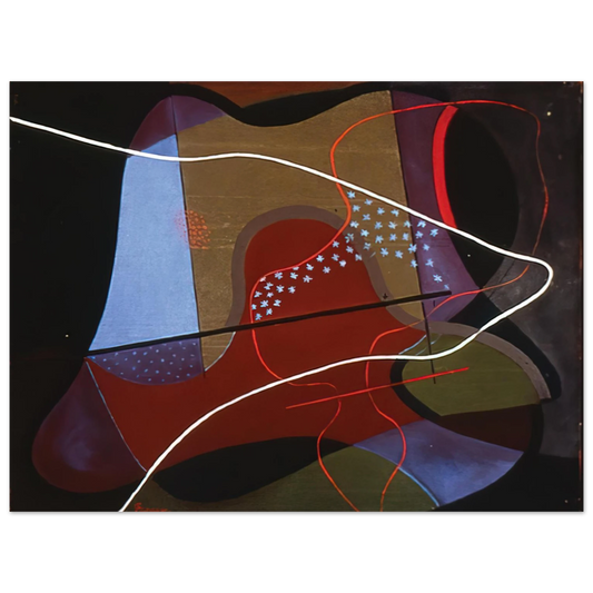 John Ferren - Grazioso - 1933 Fine Art Poster - Default Title