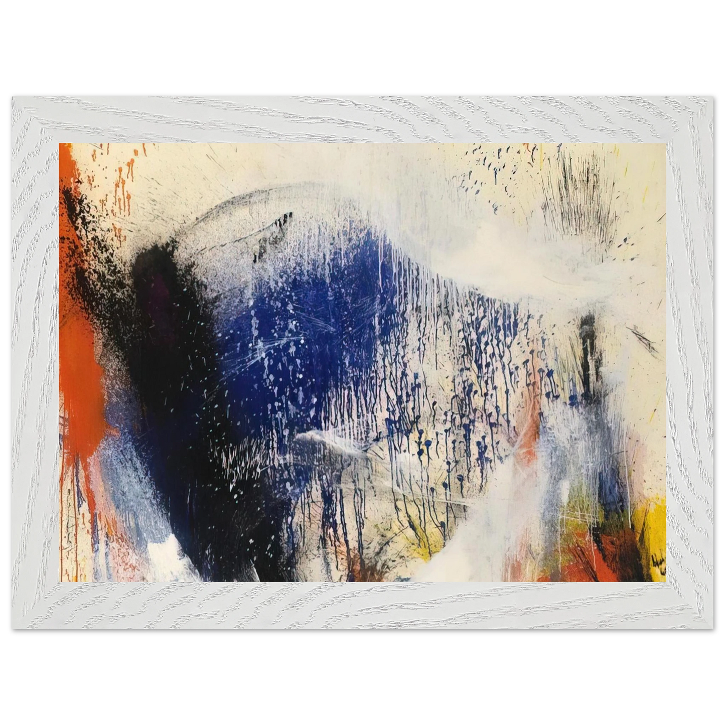 Helen Frankenthaler - Untitled - 1960 Wall art - A1 (59.4 x 84.1  cm) - Fine Art Poster - -