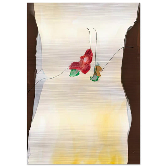 Chill Factor, 1973- - Helen Frankenthaler Brushed Aluminum Print - 70x100 cm / 28x40 inches | Helen Frankenthaler Aluminum Print | Helen Frankenthaler Prints