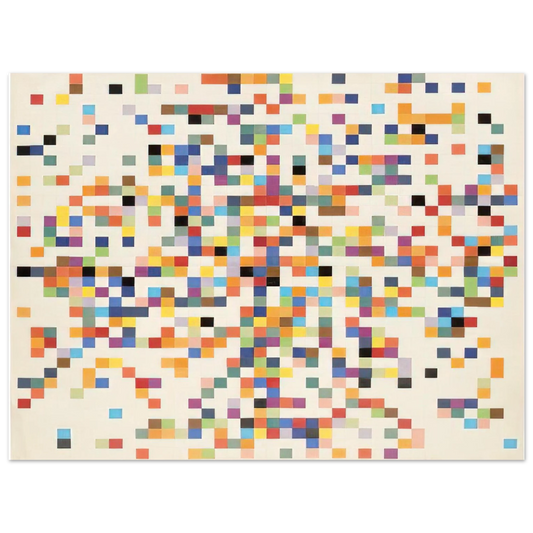 Ellsworth Kelly - Spectrum Colors Arranged by Chance II Fine Art Poster - Default Title