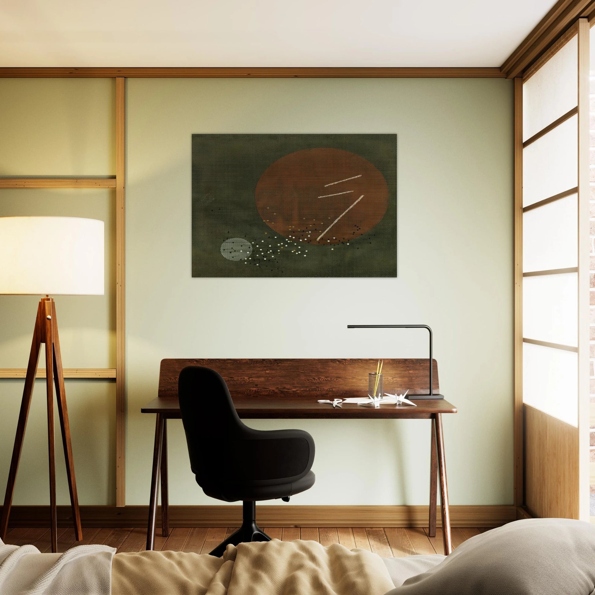 Space Modulator L3 - Laszlo Moholy-Nagy Brushed Aluminum Print - 70x100 cm / 28x40 inches | Laszlo Moholy-Nagy Aluminum Print | Laszlo Moholy-Nagy Prints