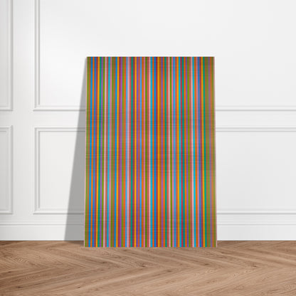 ECCLESIA 1985 - Bridget Riley Brushed Aluminum Print - 70x100 cm / 28x40 inches | Bridget Riley Aluminum Print | Bridget Riley Prints
