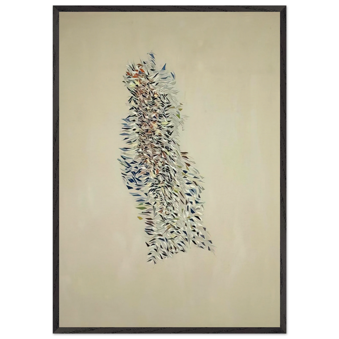 Process Development - 1972 - Robert Goodnough Framed Art Print – Black Wooden Frame - Default Title - -Framed Art Print