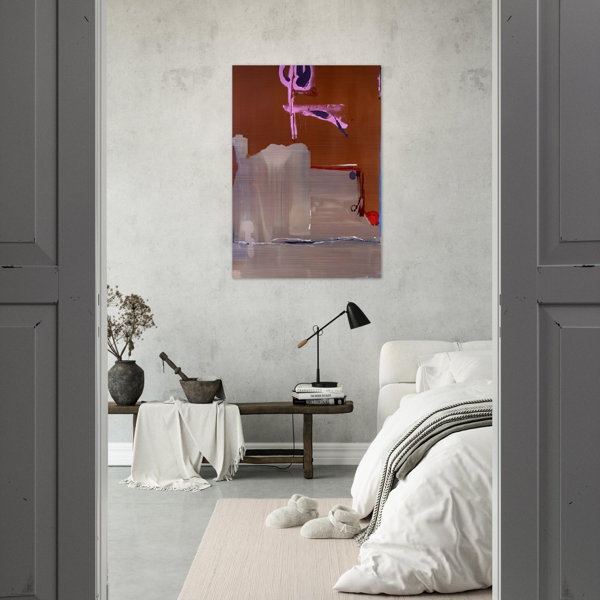 Captain s Watch - 1986 - Helen Frankenthaler Brushed Aluminum Print - 70x100 cm / 28x40 inches | Helen Frankenthaler Aluminum Print | Helen Frankenthaler Prints