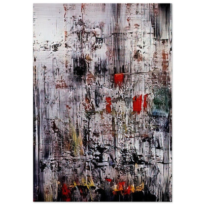 ICE 2 - Gerhard Richter Brushed Aluminum Print - 70x100 cm / 28x40 inches | Gerhard Richter Aluminum Print | Gerhard Richter Prints