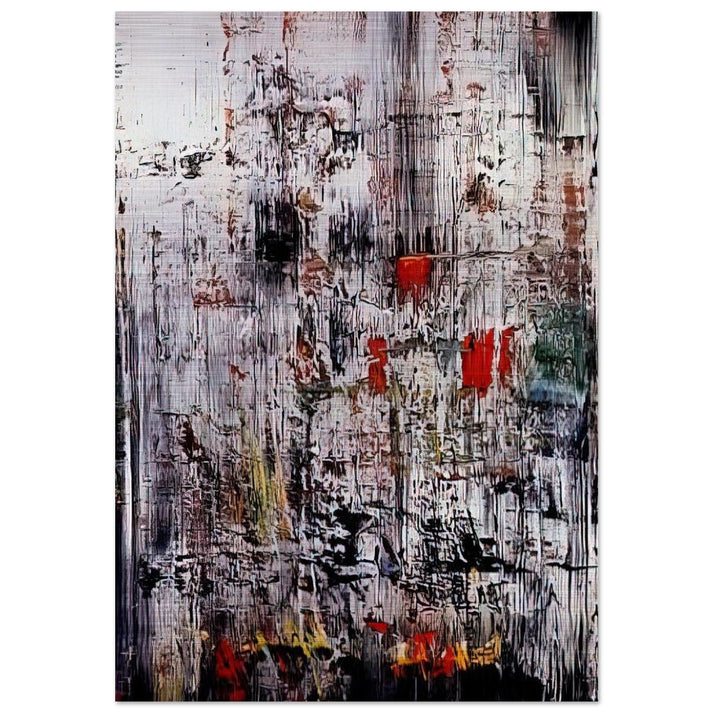 ICE 2 - Gerhard Richter Brushed Aluminum Print - 70x100 cm / 28x40 inches | Gerhard Richter Aluminum Print | Gerhard Richter Prints