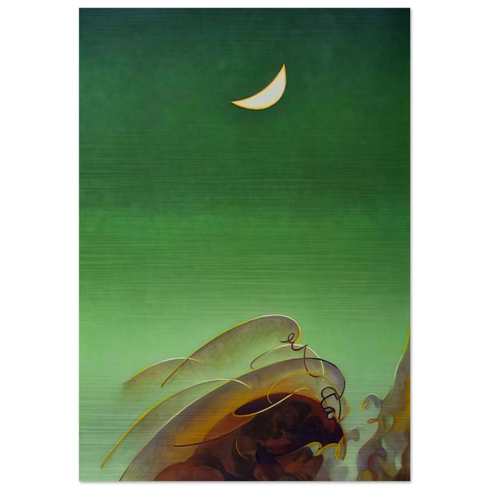 Spring Moon - 1942 - Agnes Lawrence Pelton Brushed Aluminum Print - 70x100 cm / 28x40 inches | Agnes Lawrence Pelton Aluminum Print | Agnes Lawrence Pelton Prints